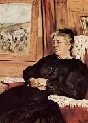 Giovanni Fattori Portrat der dritten Ehefrau Sweden oil painting artist